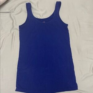 Navy blue tank top size XS